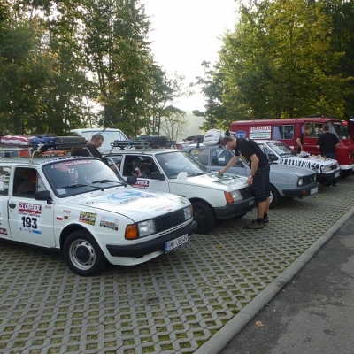 Złombol 2014 start Katowice